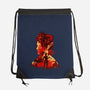 Barbarian Tiefling-None-Drawstring-Bag-hypertwenty