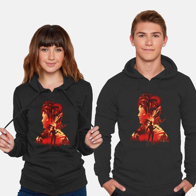 Barbarian Tiefling-Unisex-Pullover-Sweatshirt-hypertwenty