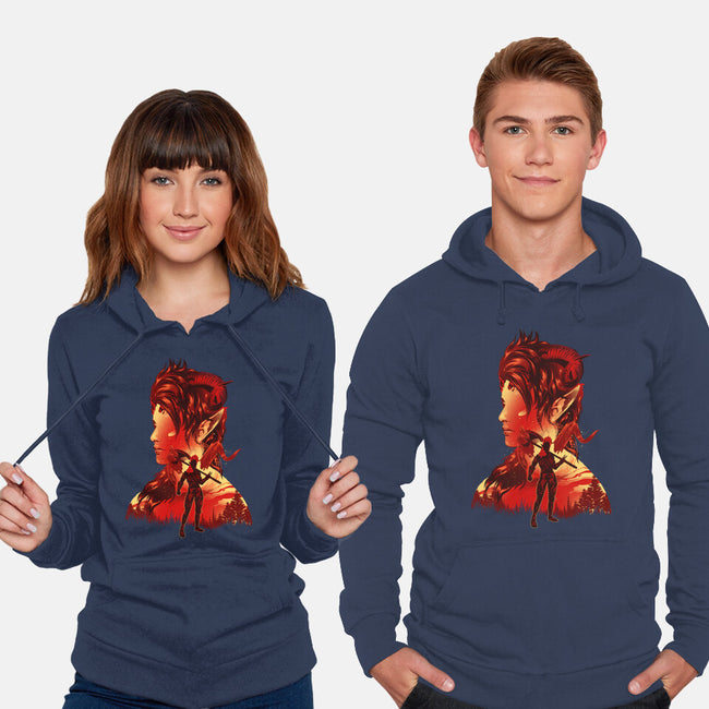 Barbarian Tiefling-Unisex-Pullover-Sweatshirt-hypertwenty