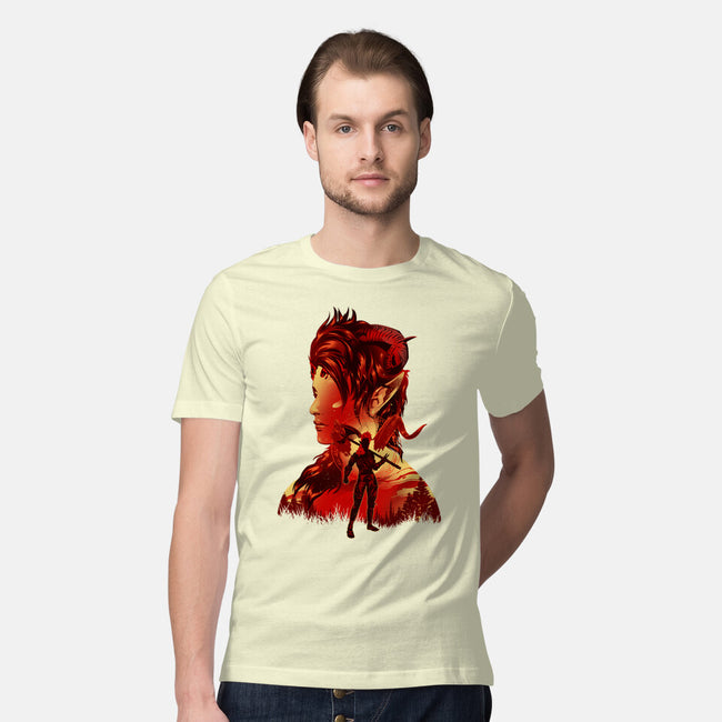 Barbarian Tiefling-Mens-Premium-Tee-hypertwenty