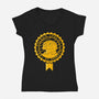 Special Seal-Womens-V-Neck-Tee-demonigote