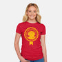 Special Seal-Womens-Fitted-Tee-demonigote