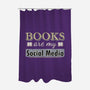 Books Are My Social Media-None-Polyester-Shower Curtain-NMdesign