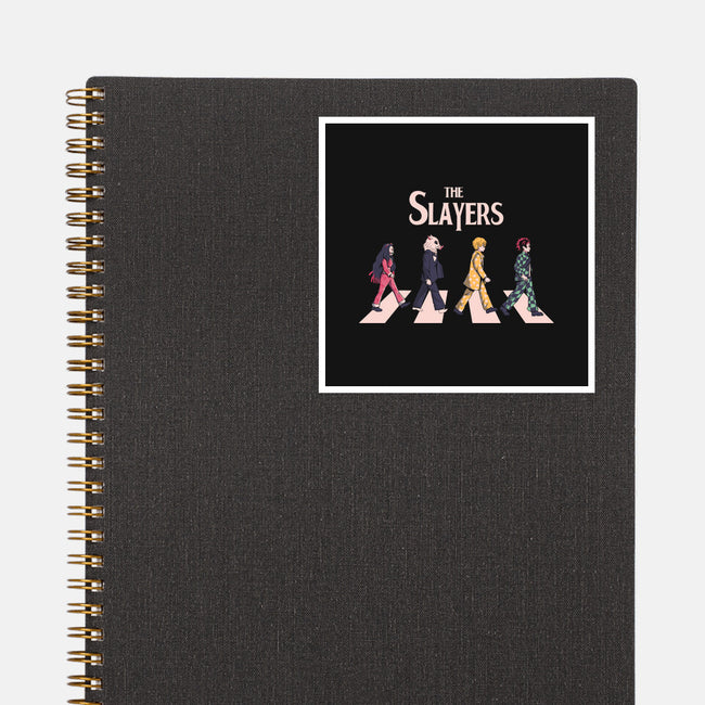 The Demon Slayers-None-Glossy-Sticker-yumie