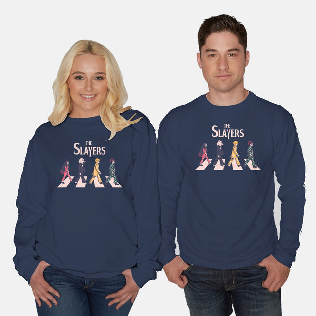 The Demon Slayers-Unisex-Crew Neck-Sweatshirt-yumie
