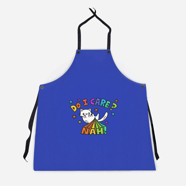 Do I Care-Unisex-Kitchen-Apron-Wenceslao A Romero