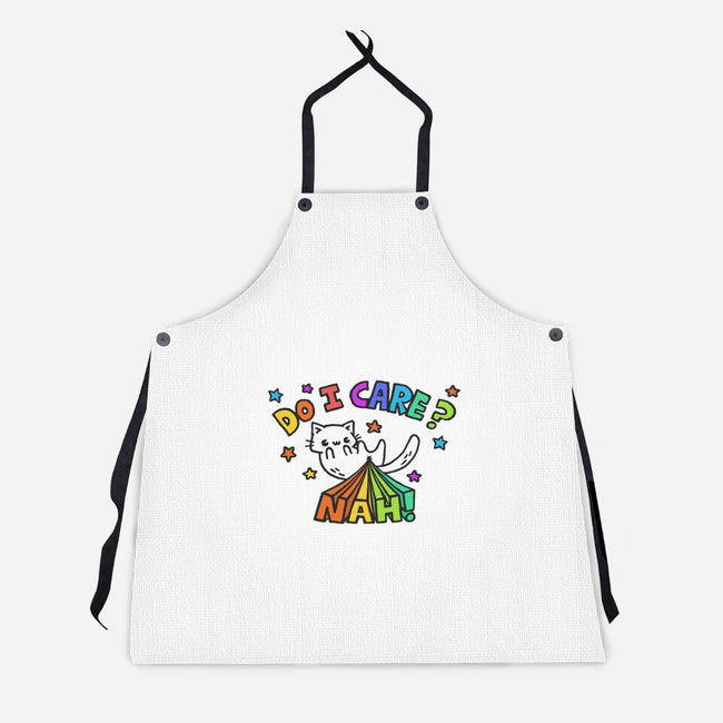 Do I Care-Unisex-Kitchen-Apron-Wenceslao A Romero