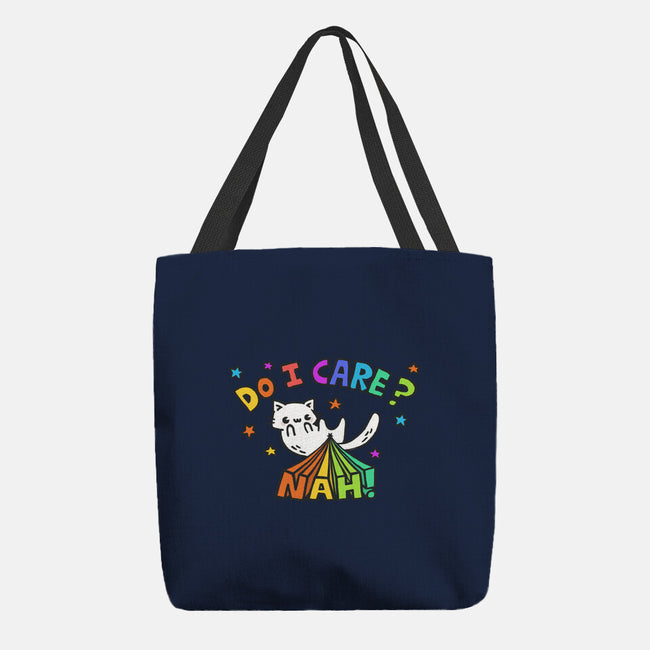 Do I Care-None-Basic Tote-Bag-Wenceslao A Romero