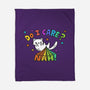 Do I Care-None-Fleece-Blanket-Wenceslao A Romero