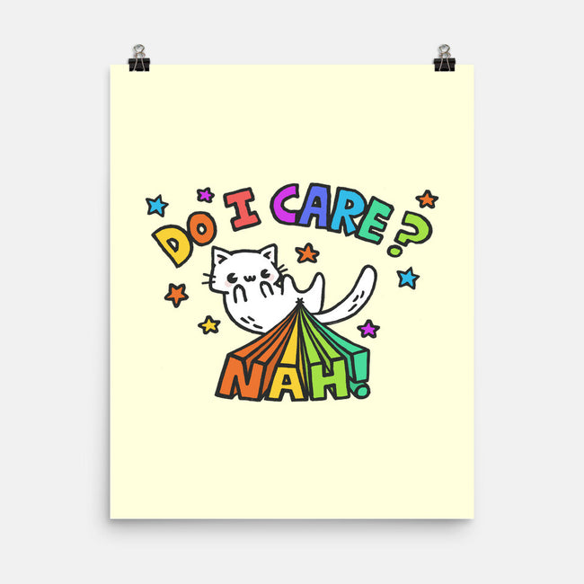 Do I Care-None-Matte-Poster-Wenceslao A Romero
