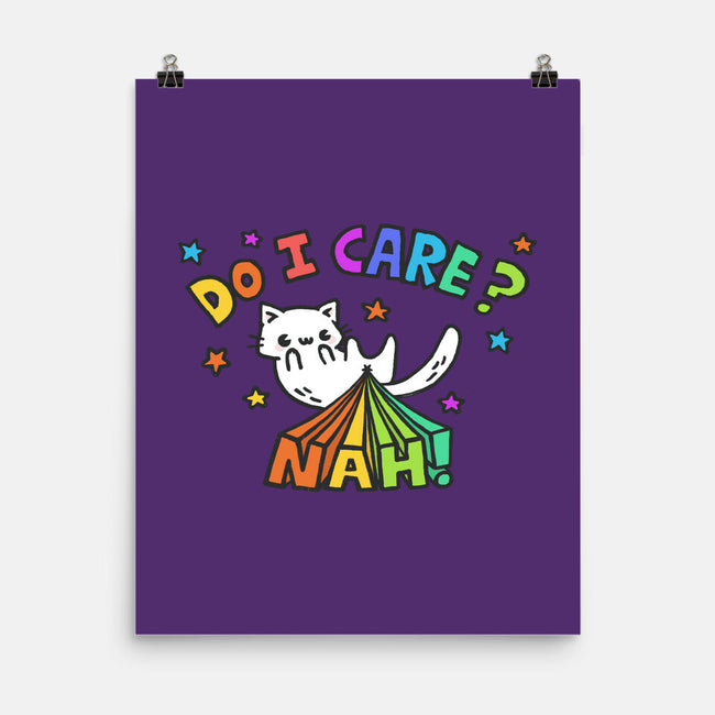 Do I Care-None-Matte-Poster-Wenceslao A Romero