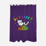Do I Care-None-Polyester-Shower Curtain-Wenceslao A Romero