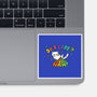 Do I Care-None-Glossy-Sticker-Wenceslao A Romero