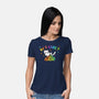 Do I Care-Womens-Basic-Tee-Wenceslao A Romero