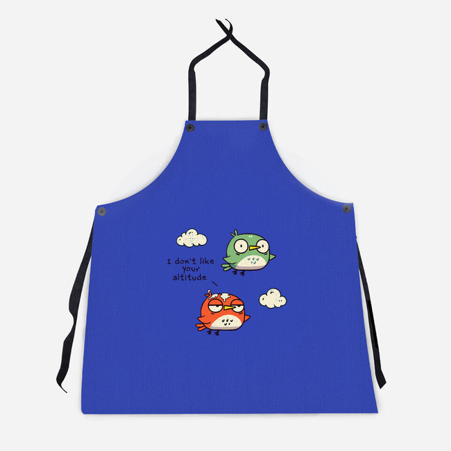 Bad Altitude-Unisex-Kitchen-Apron-BridgeWalker