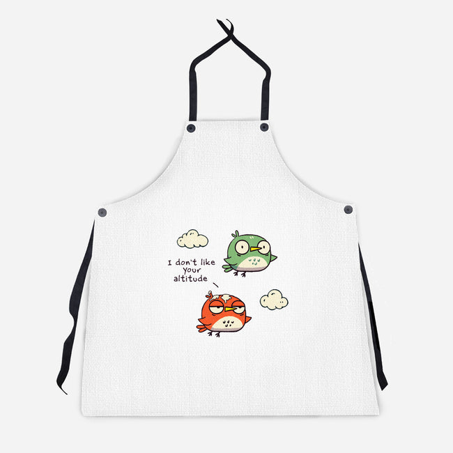 Bad Altitude-Unisex-Kitchen-Apron-BridgeWalker