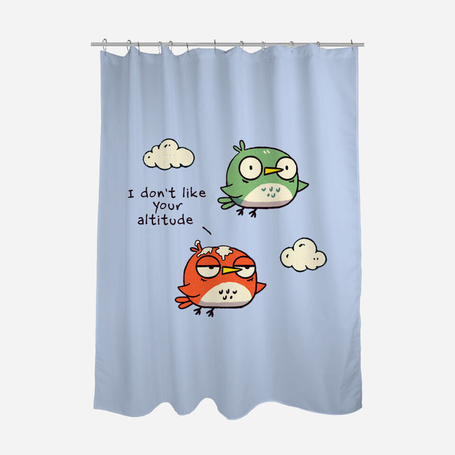 Bad Altitude-None-Polyester-Shower Curtain-BridgeWalker