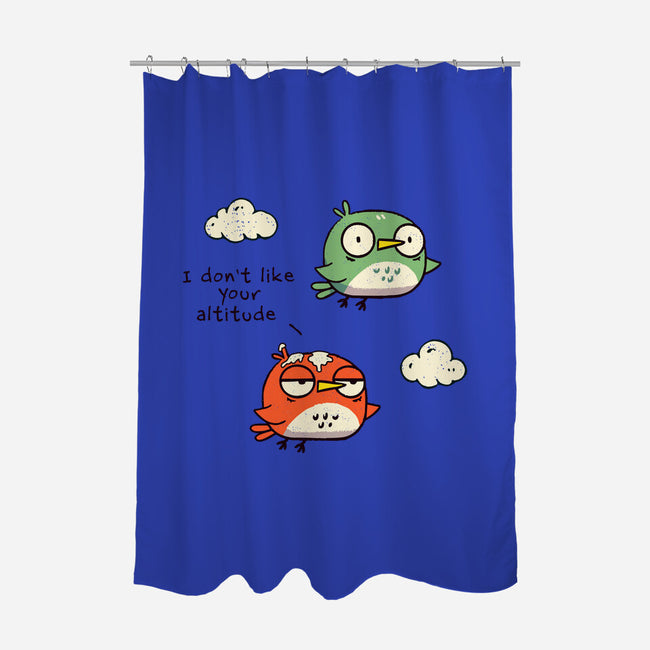 Bad Altitude-None-Polyester-Shower Curtain-BridgeWalker