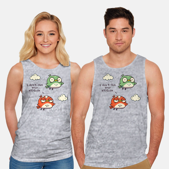 Bad Altitude-Unisex-Basic-Tank-BridgeWalker