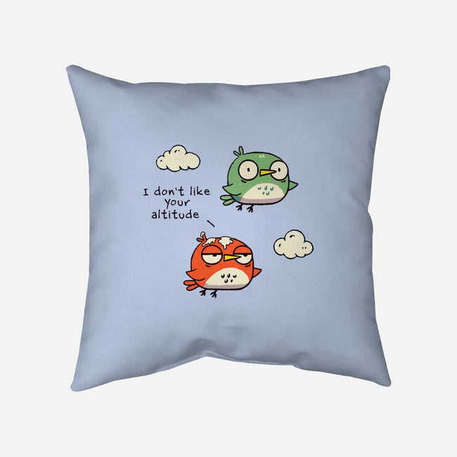 Bad Altitude-None-Removable Cover w Insert-Throw Pillow-BridgeWalker