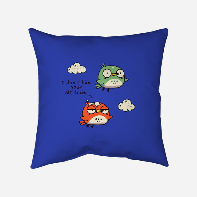 Bad Altitude-None-Removable Cover w Insert-Throw Pillow-BridgeWalker