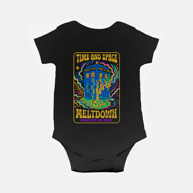 Time And Space Meltdown-Baby-Basic-Onesie-Popnotic