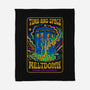 Time And Space Meltdown-None-Fleece-Blanket-Popnotic