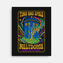 Time And Space Meltdown-None-Stretched-Canvas-Popnotic