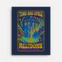 Time And Space Meltdown-None-Stretched-Canvas-Popnotic