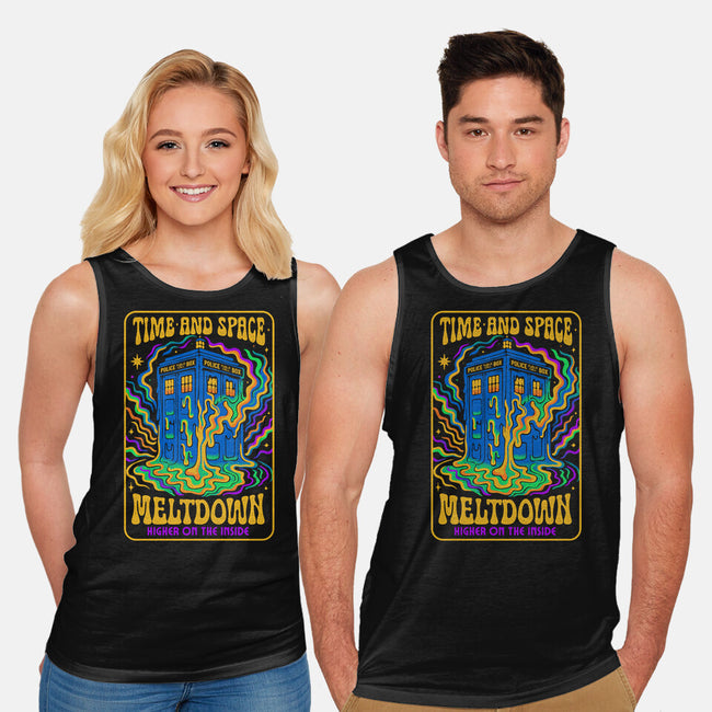 Time And Space Meltdown-Unisex-Basic-Tank-Popnotic