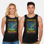Time And Space Meltdown-Unisex-Basic-Tank-Popnotic