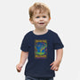 Time And Space Meltdown-Baby-Basic-Tee-Popnotic