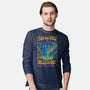 Time And Space Meltdown-Mens-Long Sleeved-Tee-Popnotic