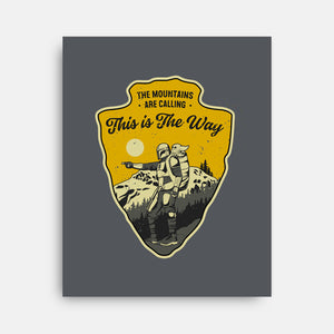 The Way To The Mountains-None-Stretched-Canvas-retrodivision
