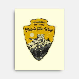 The Way To The Mountains-None-Stretched-Canvas-retrodivision