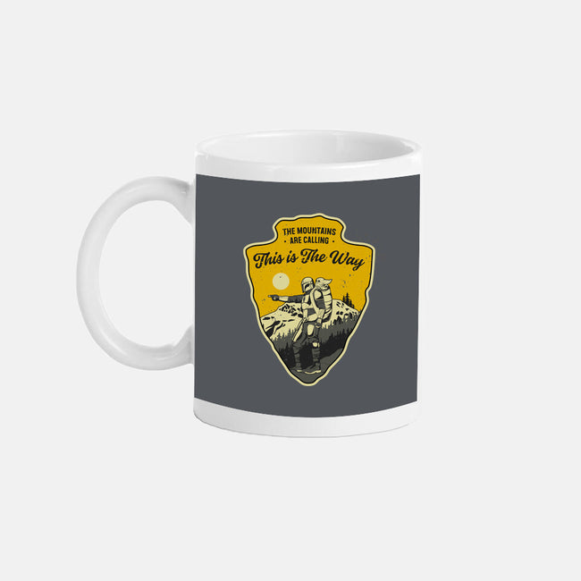 The Way To The Mountains-None-Mug-Drinkware-retrodivision