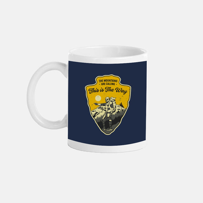 The Way To The Mountains-None-Mug-Drinkware-retrodivision