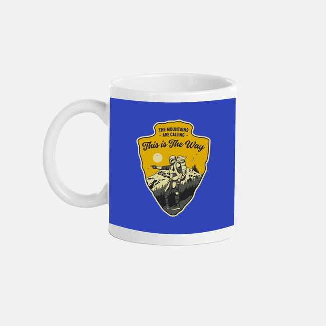 The Way To The Mountains-None-Mug-Drinkware-retrodivision