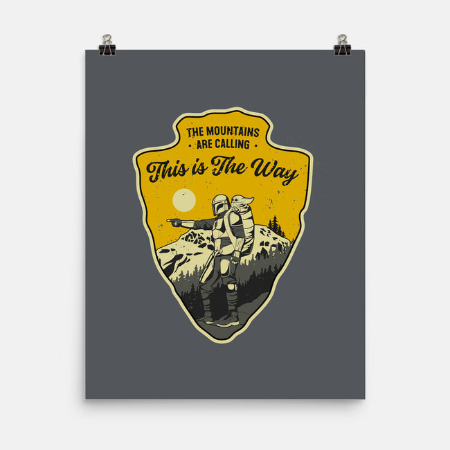 The Way To The Mountains-None-Matte-Poster-retrodivision