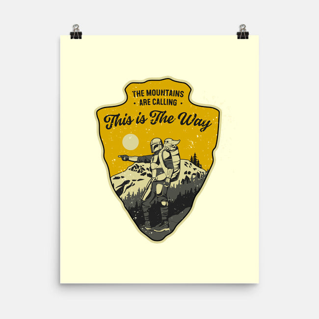 The Way To The Mountains-None-Matte-Poster-retrodivision