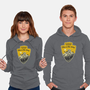 The Way To The Mountains-Unisex-Pullover-Sweatshirt-retrodivision