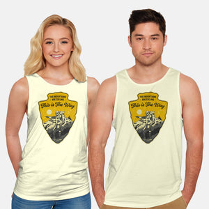 The Way To The Mountains-Unisex-Basic-Tank-retrodivision