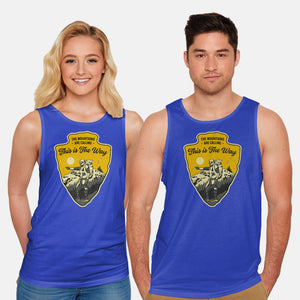 The Way To The Mountains-Unisex-Basic-Tank-retrodivision
