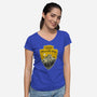 The Way To The Mountains-Womens-V-Neck-Tee-retrodivision