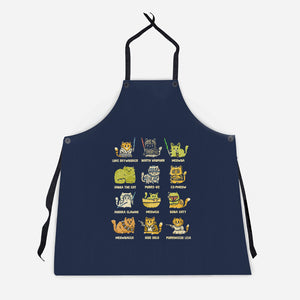 Star Kittens-Unisex-Kitchen-Apron-kg07