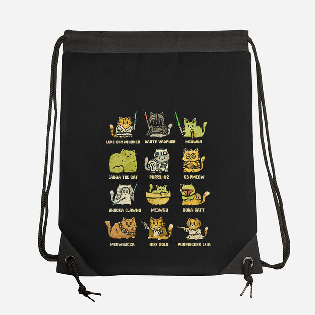 Star Kittens-None-Drawstring-Bag-kg07