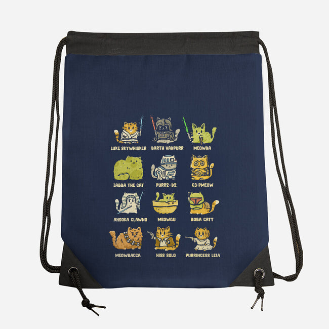 Star Kittens-None-Drawstring-Bag-kg07
