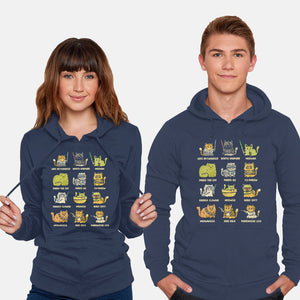 Star Kittens-Unisex-Pullover-Sweatshirt-kg07