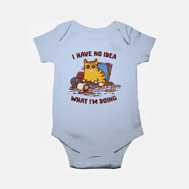 I Have No Idea What I Am Doing-Baby-Basic-Onesie-kg07