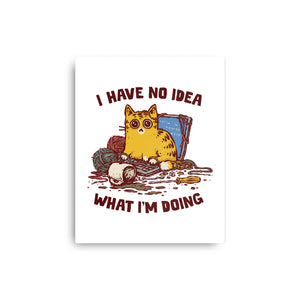 I Have No Idea What I Am Doing